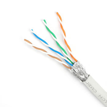 Taifeng 24AWG 8P8c 4 pairs bare copper rg45 FTP UTP ethernet lan cable rg45 patch cord cat5 CAT5E CAT6 CAT7 LAN CABLE