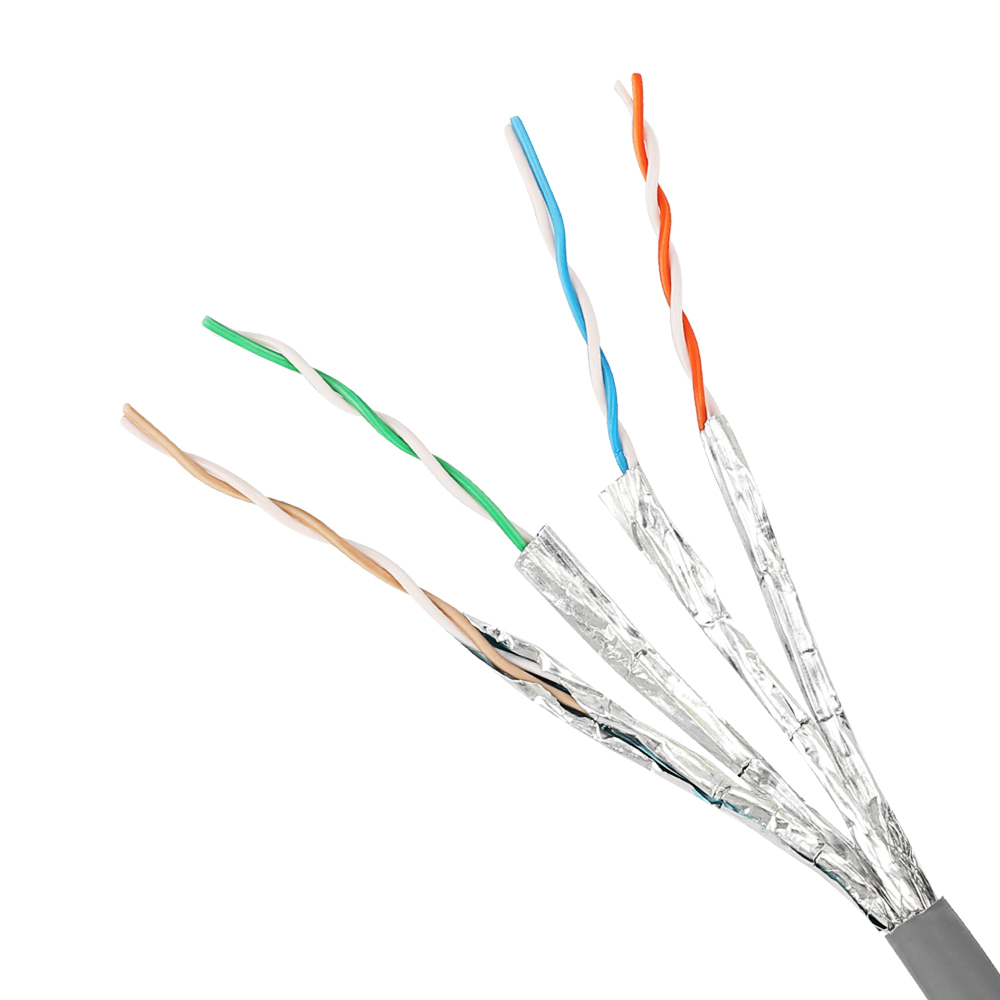 Taifeng high quality stranded 7/0.2 23AWG SSTP patch cable
